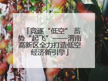 竞逐“低空” 蓄势“起飞”——渭南高新区全力打造低空经济新引擎